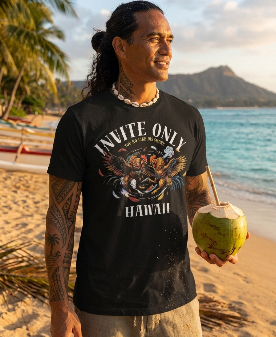 The "Invite Only" Graphic Tee – Hawaii Edition