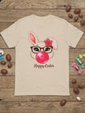 Bubble-gum Island Bunny tee