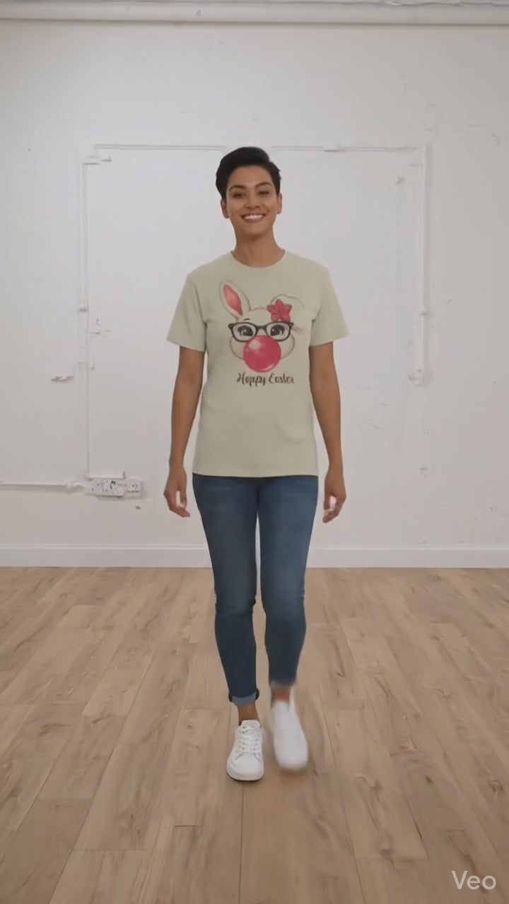 Bubble-gum Island Bunny tee