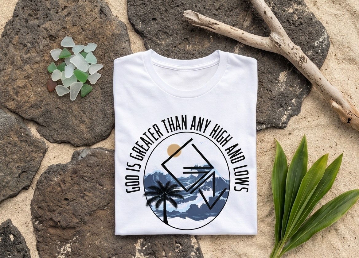 God Is Greater Than Any High and Lows | Unisex Cotton Tee